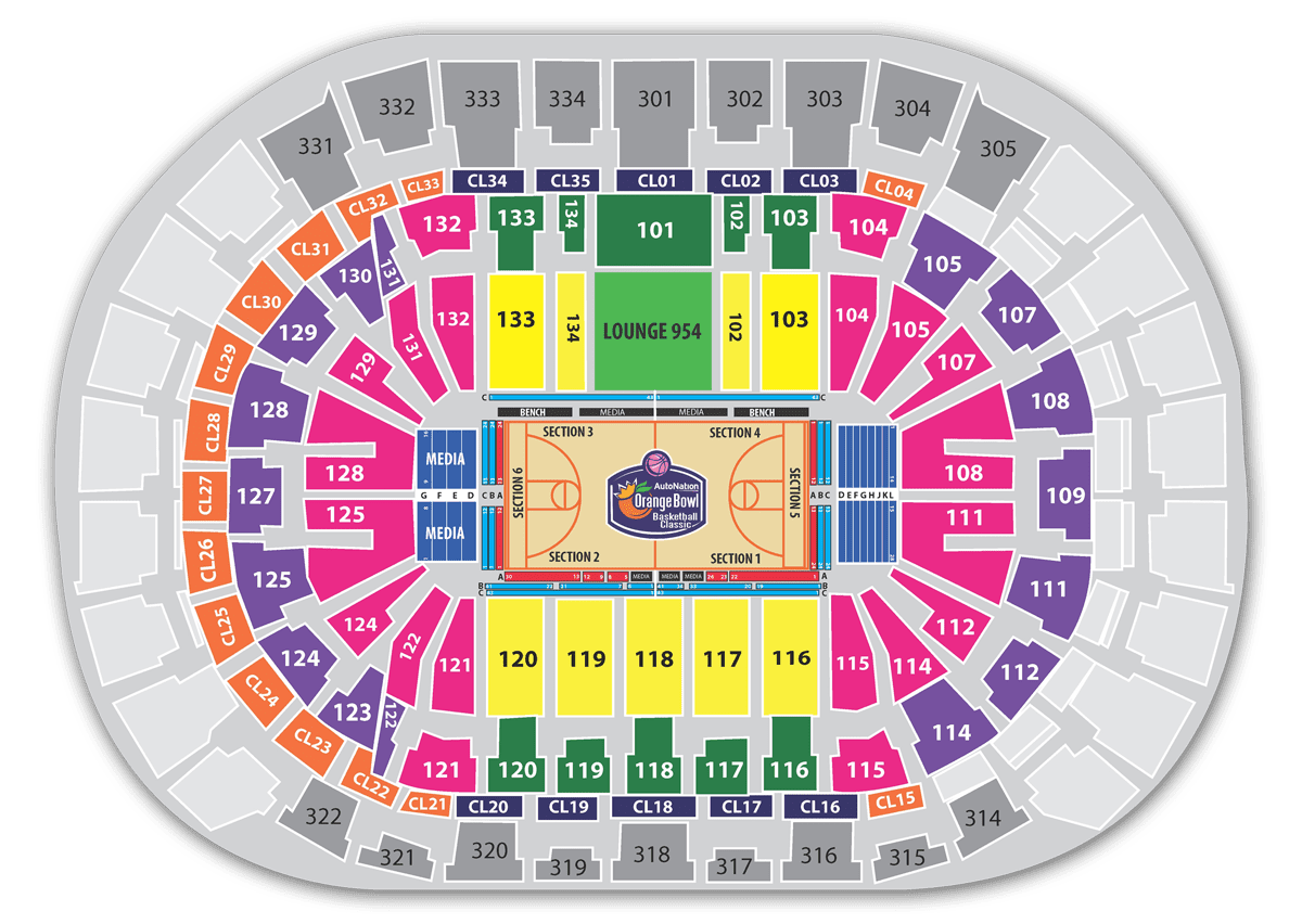 Breakdown Of The Capital One Arena Seating Chart