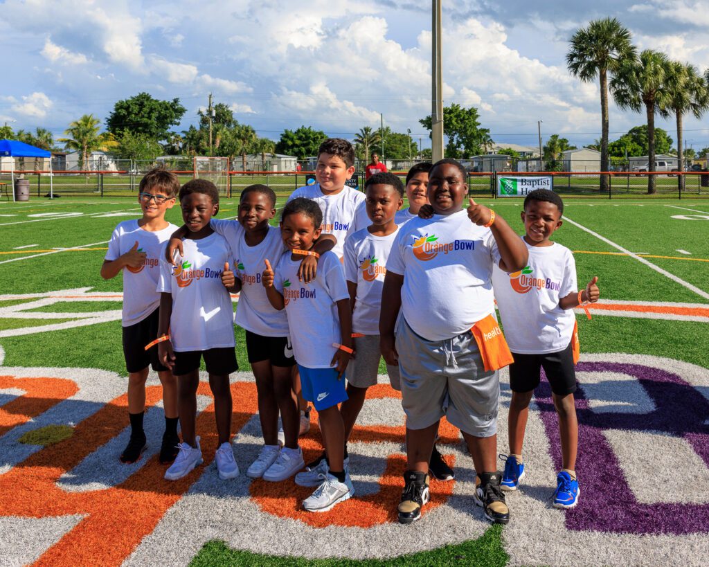 Truist Orange Bowl Youth Football Clinic Presented by Palm Beach County Sports Commission in Partnership with FAU Football